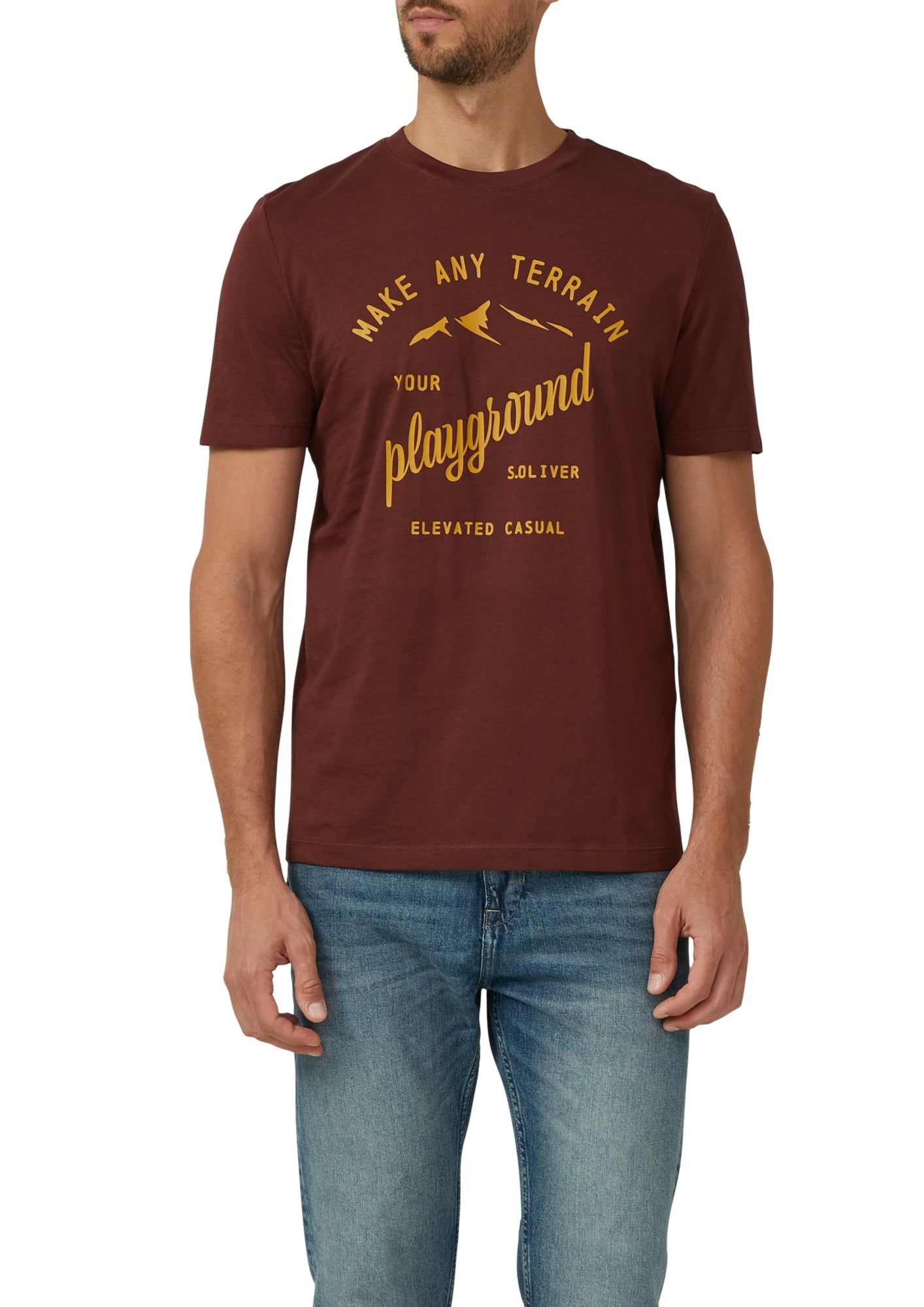 s.Oliver T-Shirts  rot