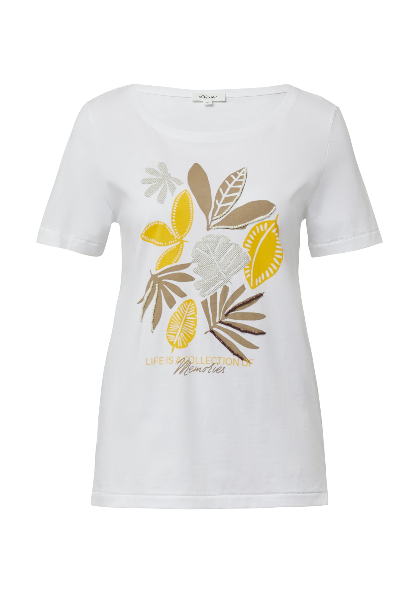 s.Oliver T-Shirts  weiß