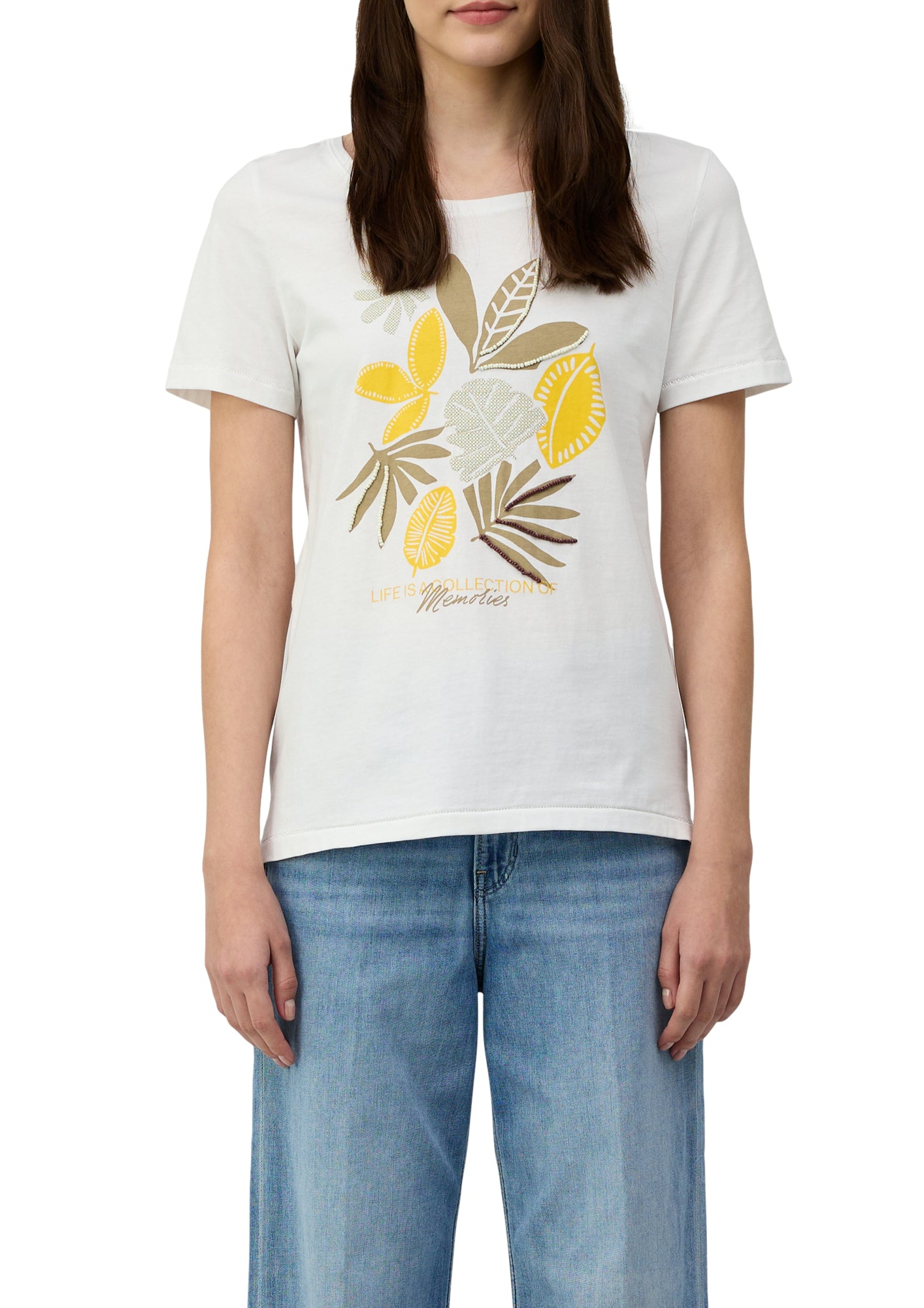 s.Oliver T-Shirts  weiß