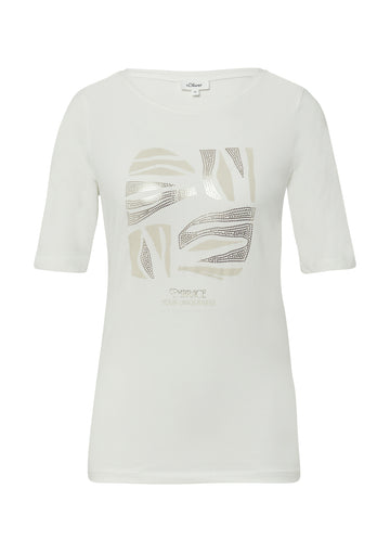 T-Shirt mit Frontprint