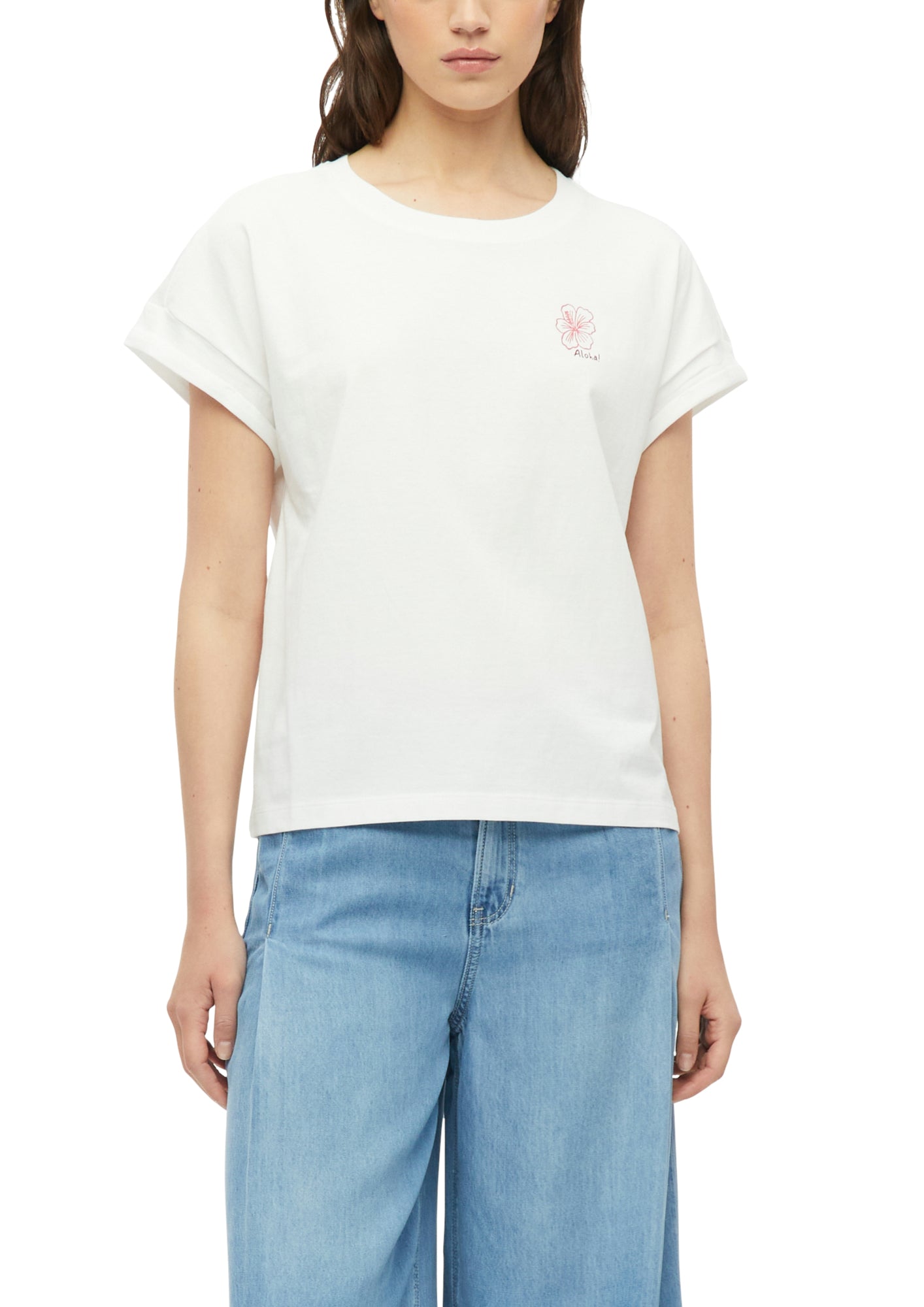 s.Oliver T-Shirts  weiß