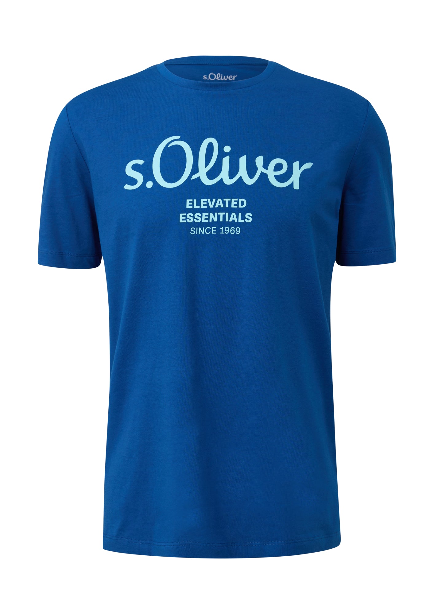 s.Oliver T-Shirts  blau