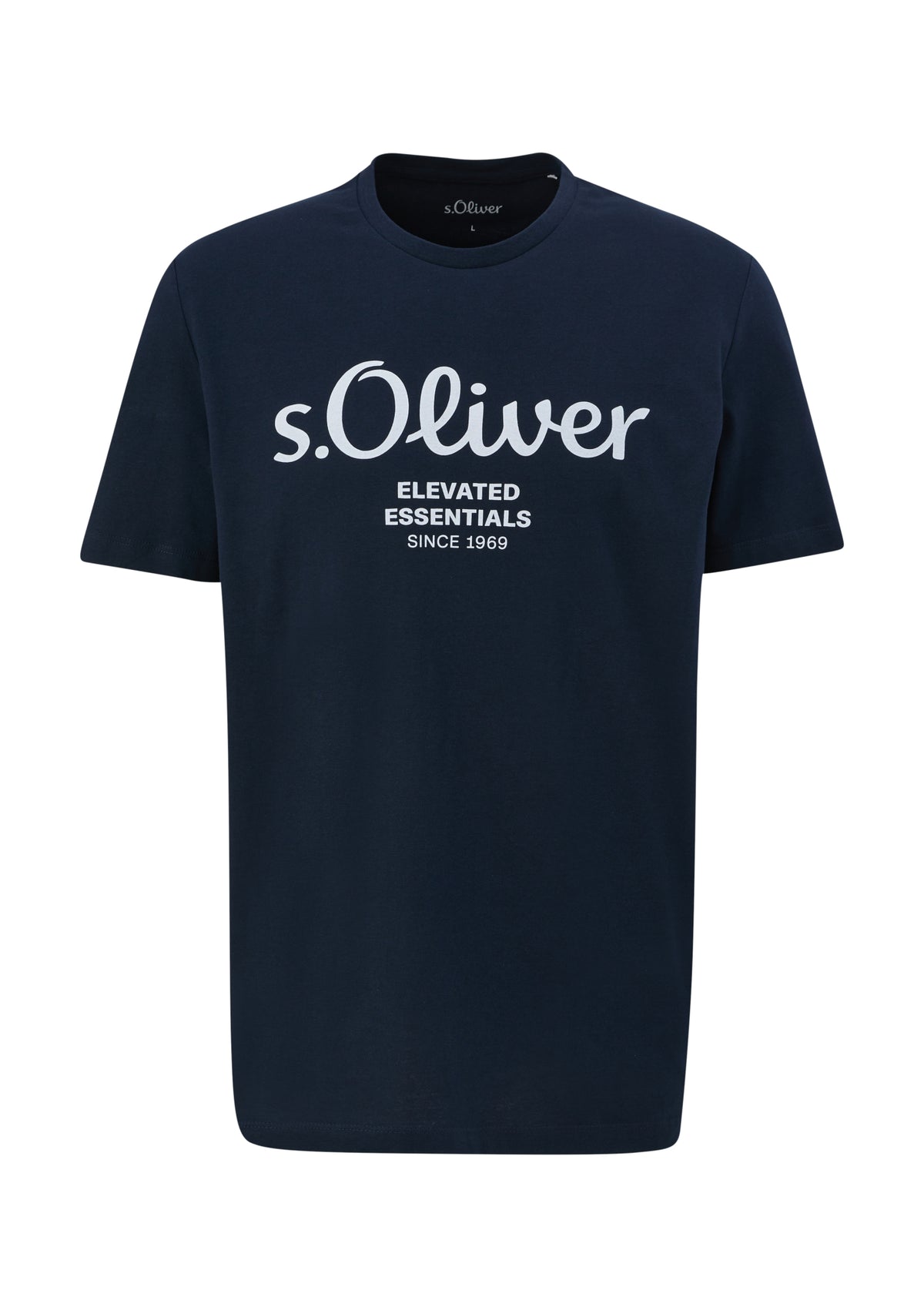s.Oliver T-Shirts  dunkelblau