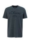 s.Oliver T-Shirts  dunkelgrau