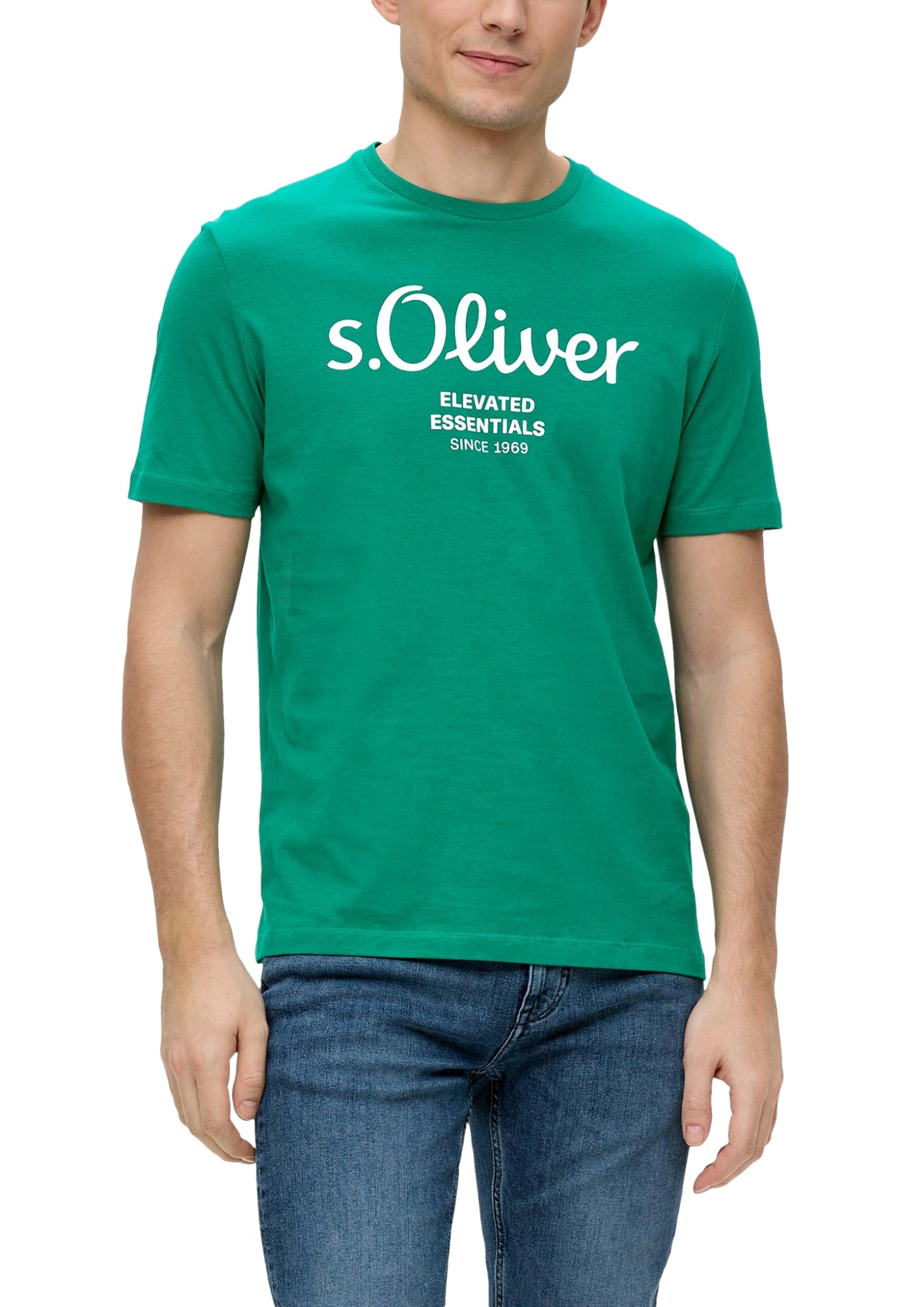 s.Oliver T-Shirts  grün