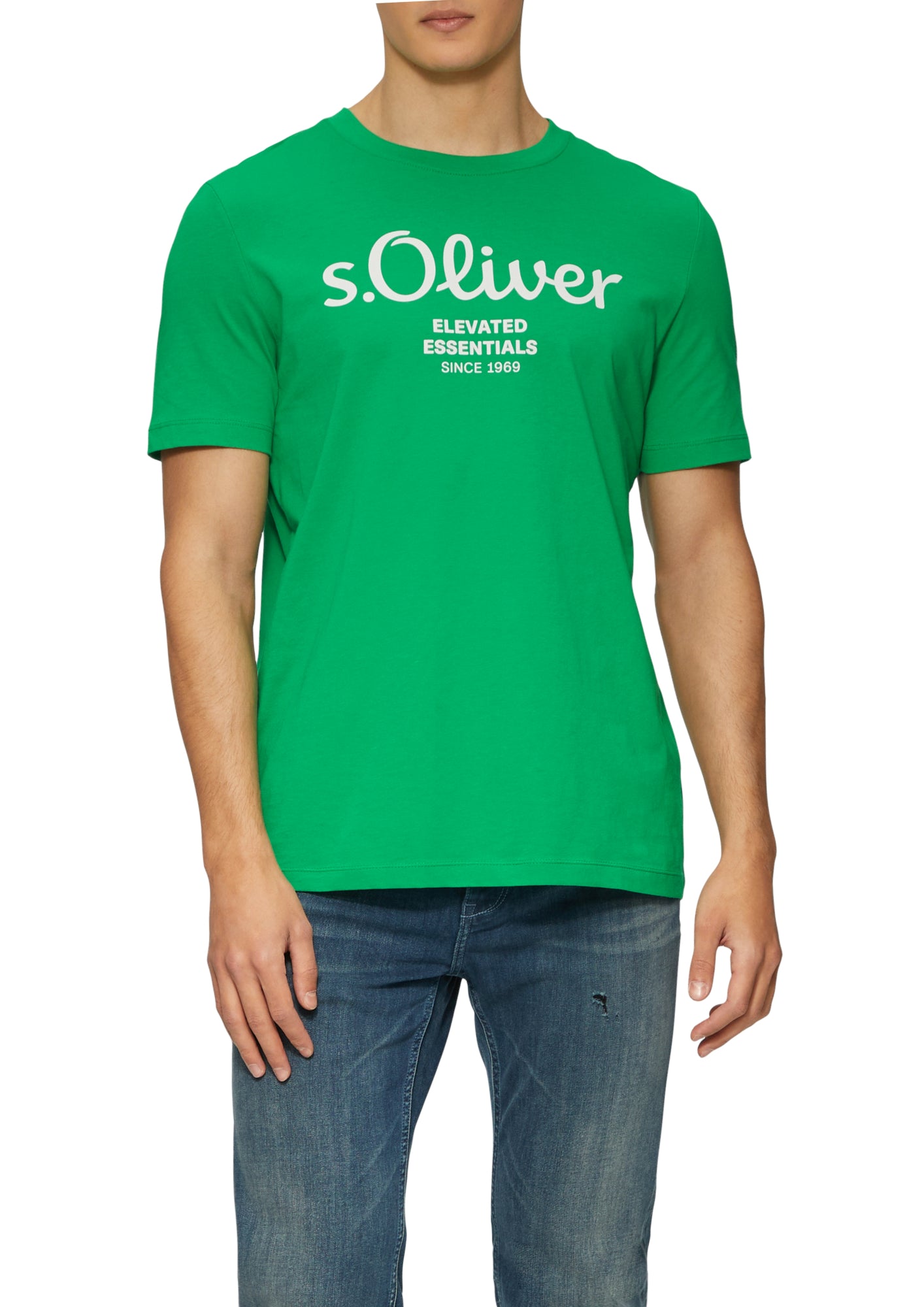s.Oliver T-Shirts  grün