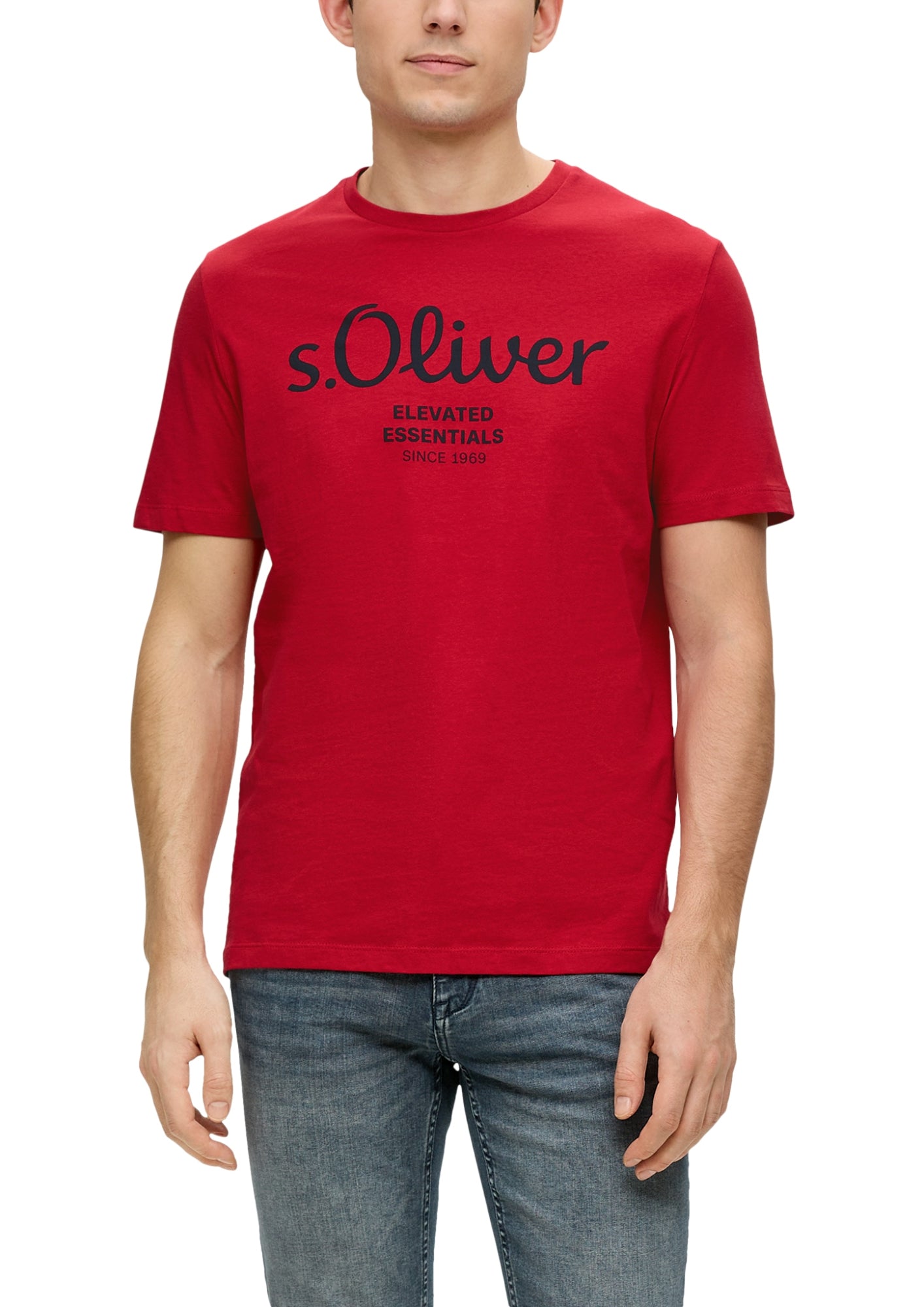 s.Oliver T-Shirts  rot