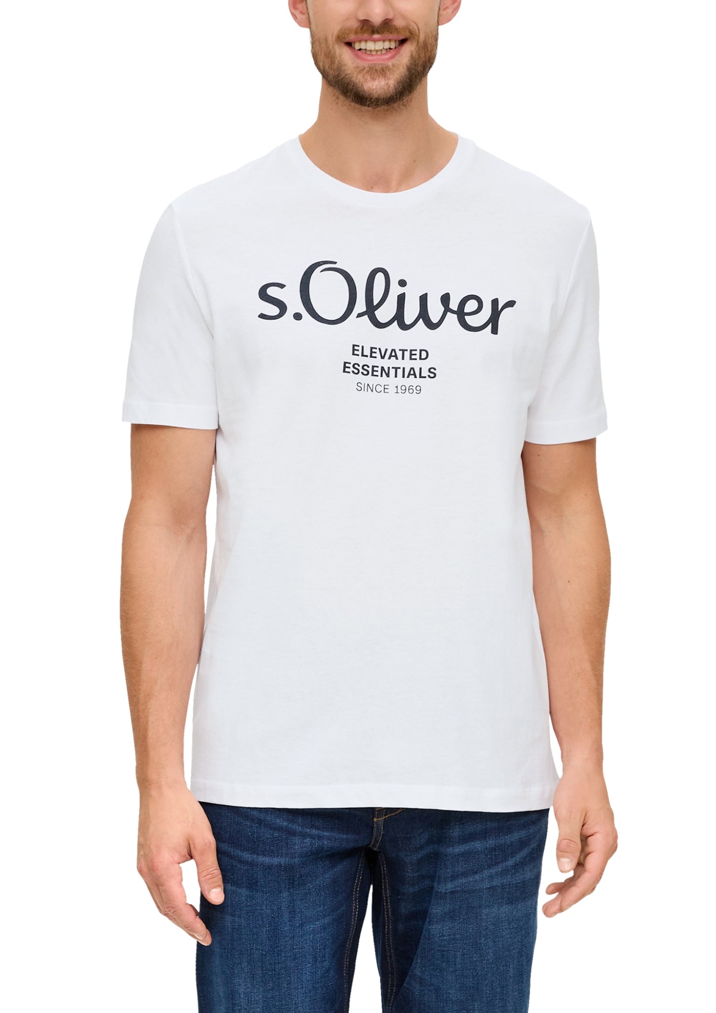 s.Oliver T-Shirts  weiß