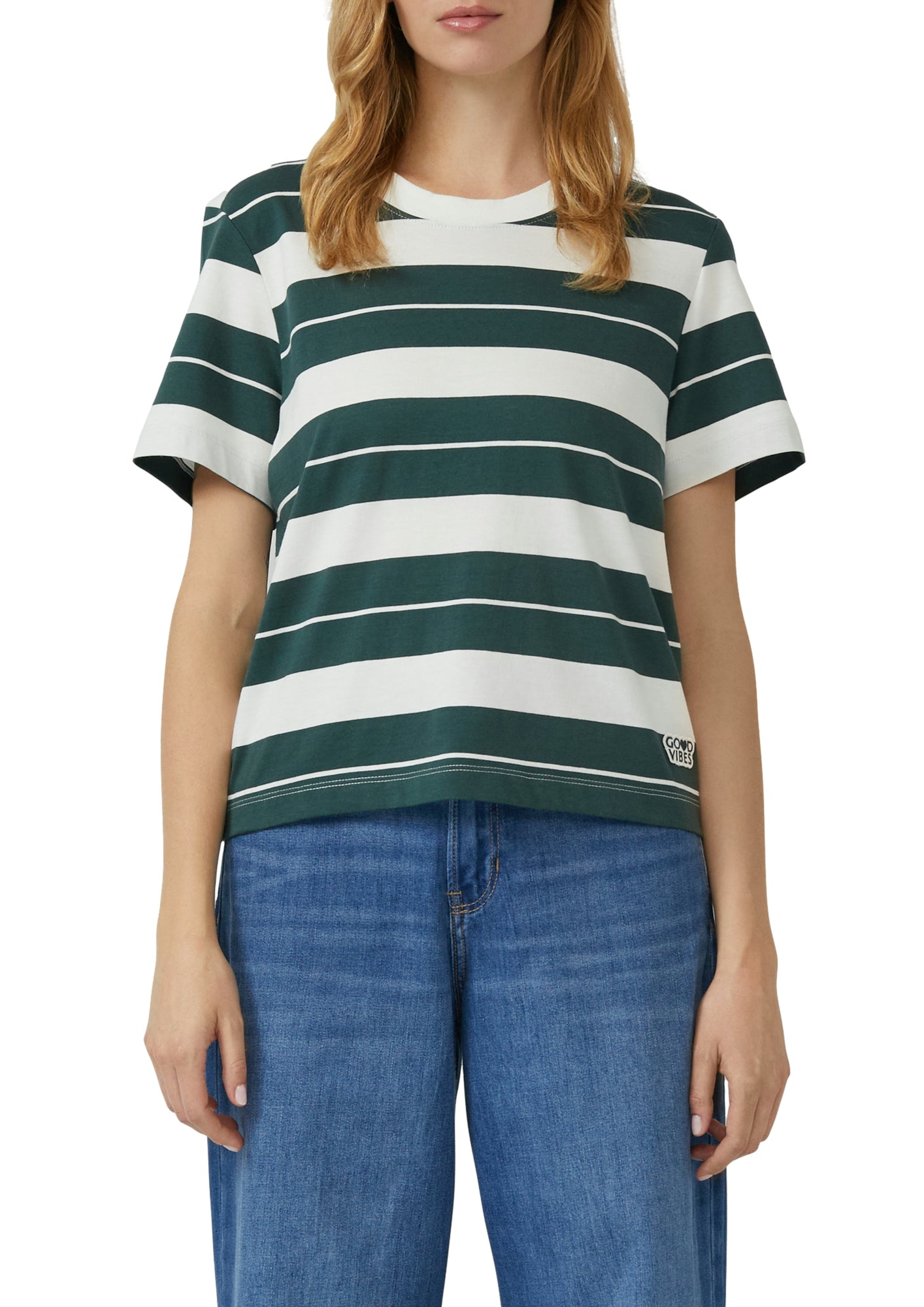 s.Oliver T-Shirts  petrol