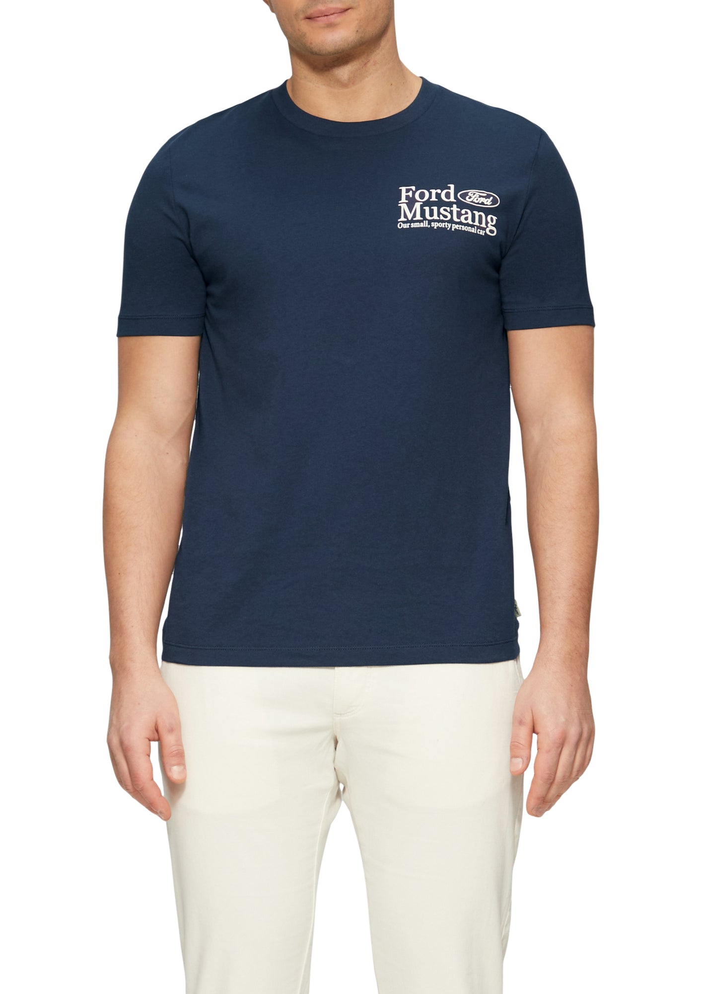 s.Oliver T-Shirts  dunkelblau
