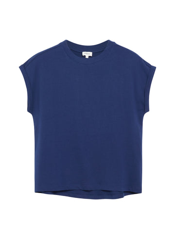 T-Shirt mit Turn-up Ärmel