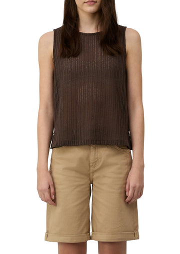 Transparentes Jersey-Top