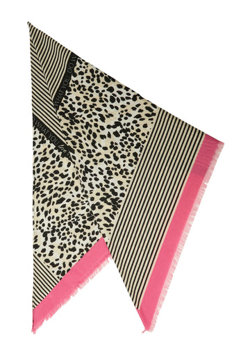 Tuch mit Leo-Print