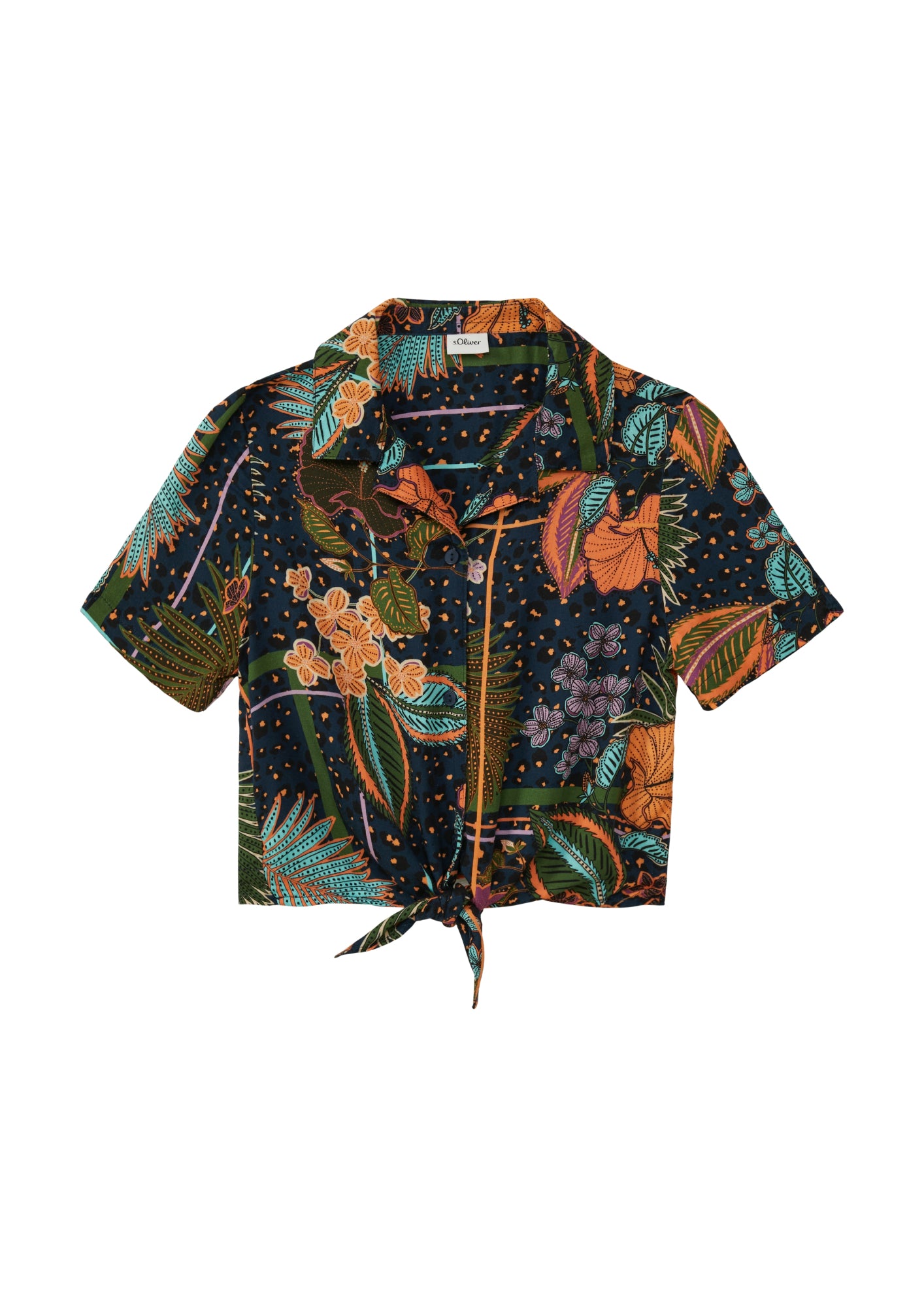 s.Oliver Shirts & Blusen  dunkelblau