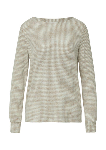 Waffelstruktur Shirt