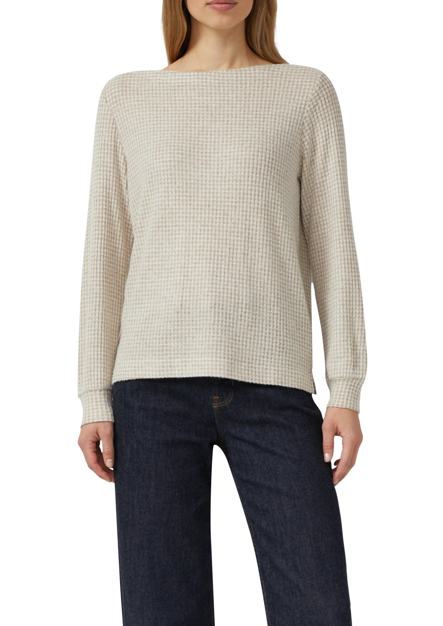 s.Oliver Langarmshirts  beige