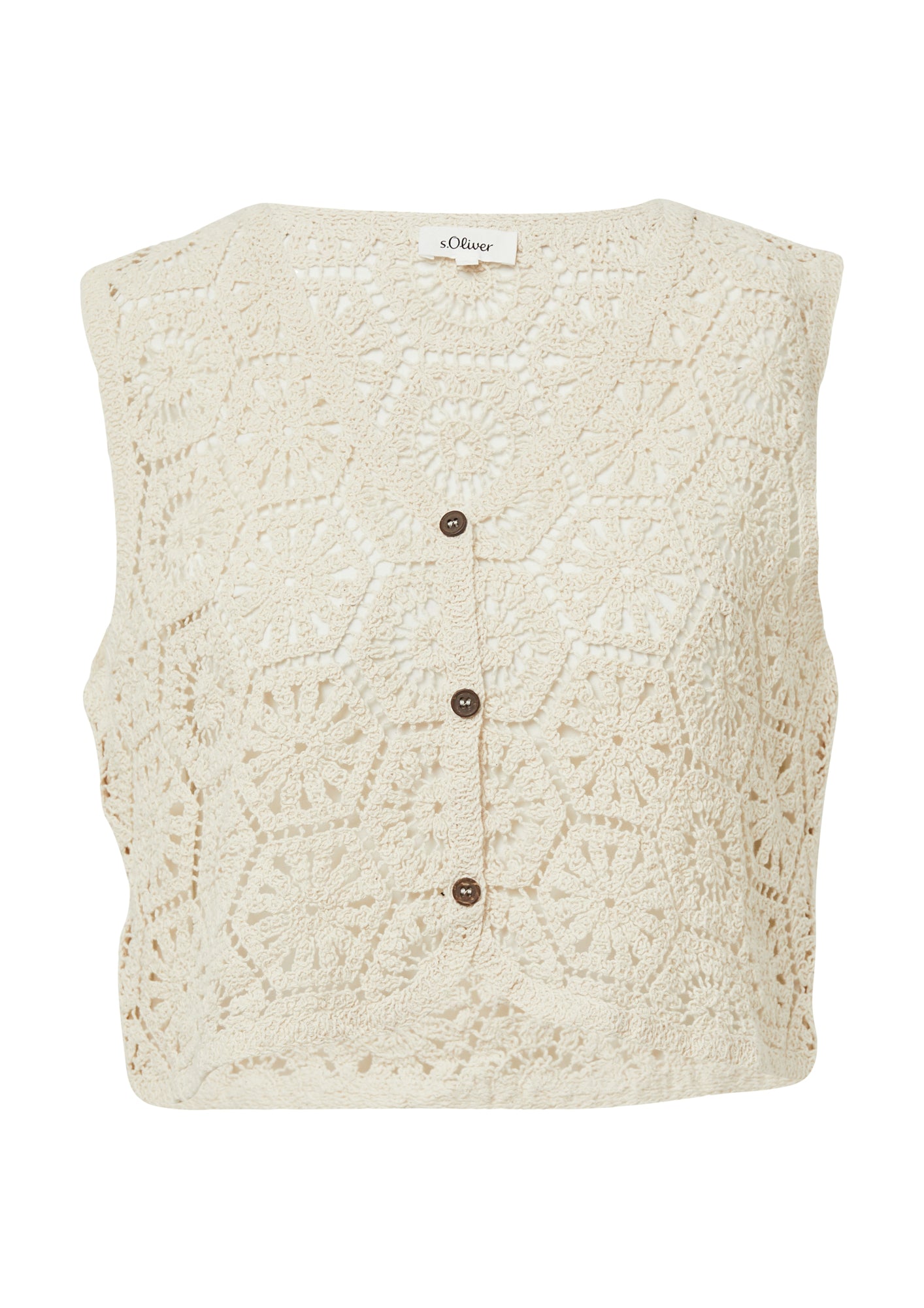 s.Oliver Strickjacken  beige