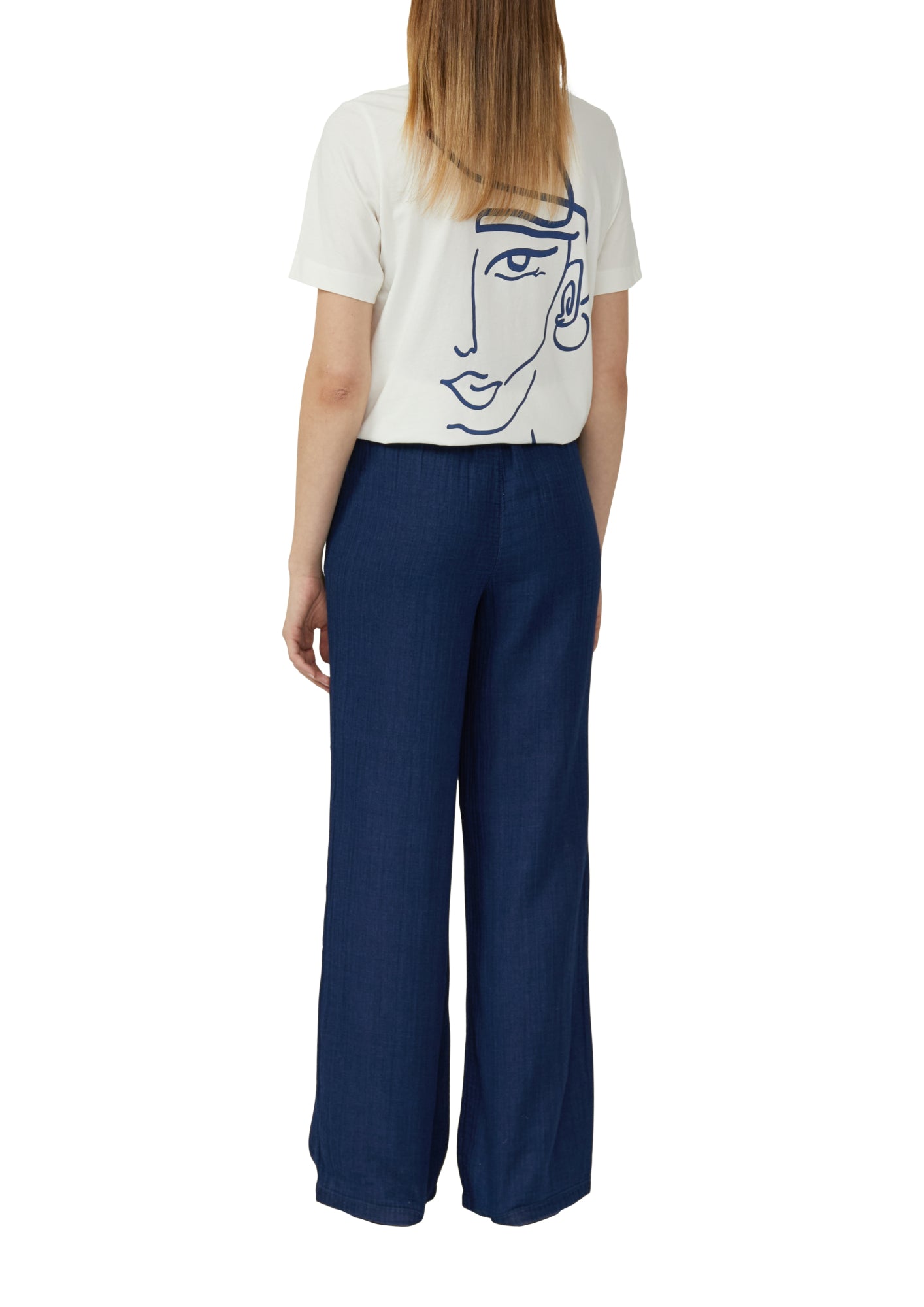 s.Oliver Culottes  dunkelblau