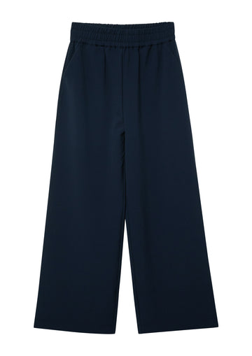 Wide Leg Hose mit Elastikbund