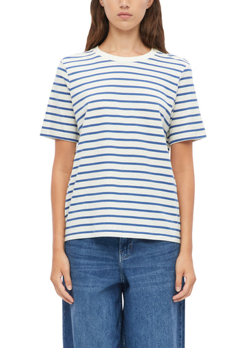 s.Oliver Gestreiftes T-Shirt aus Jersey