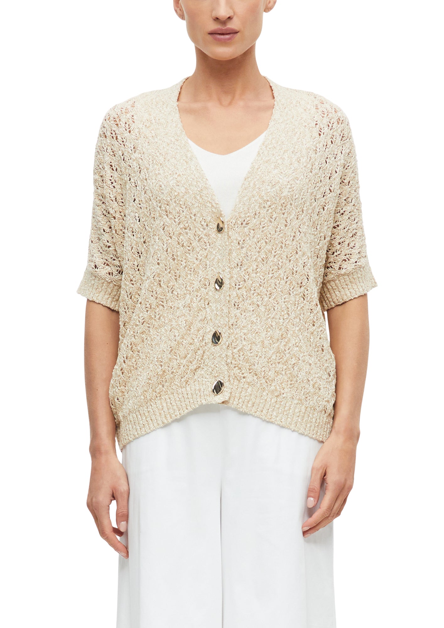 s.Oliver BLACK LABEL Strickjacken  beige