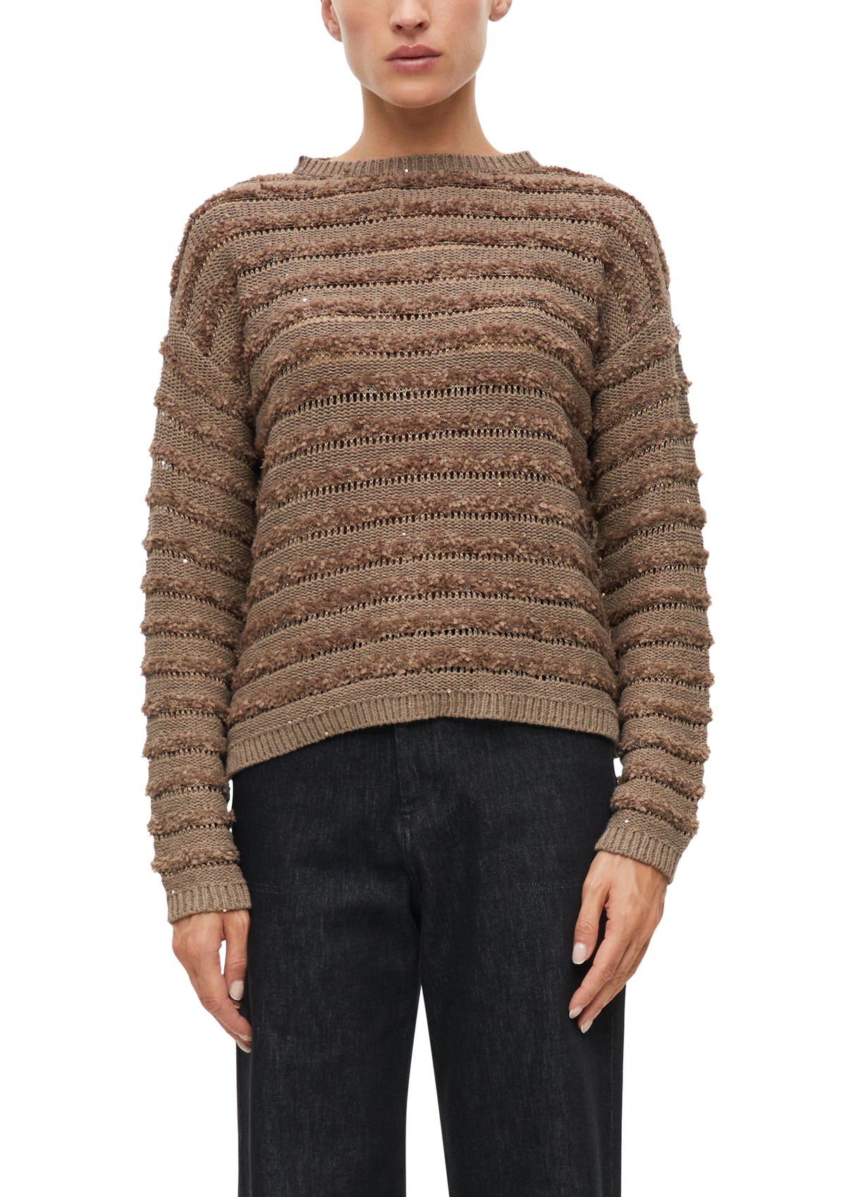 s.Oliver BLACK LABEL Pullover  braun