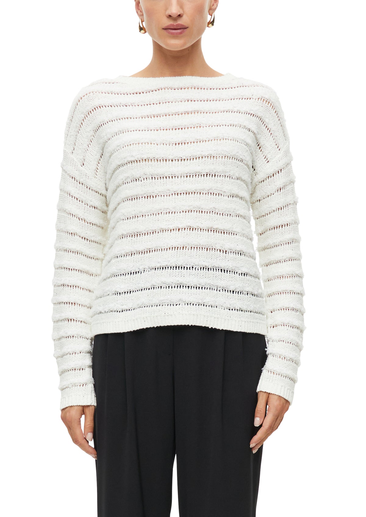 s.Oliver BLACK LABEL Pullover  creme