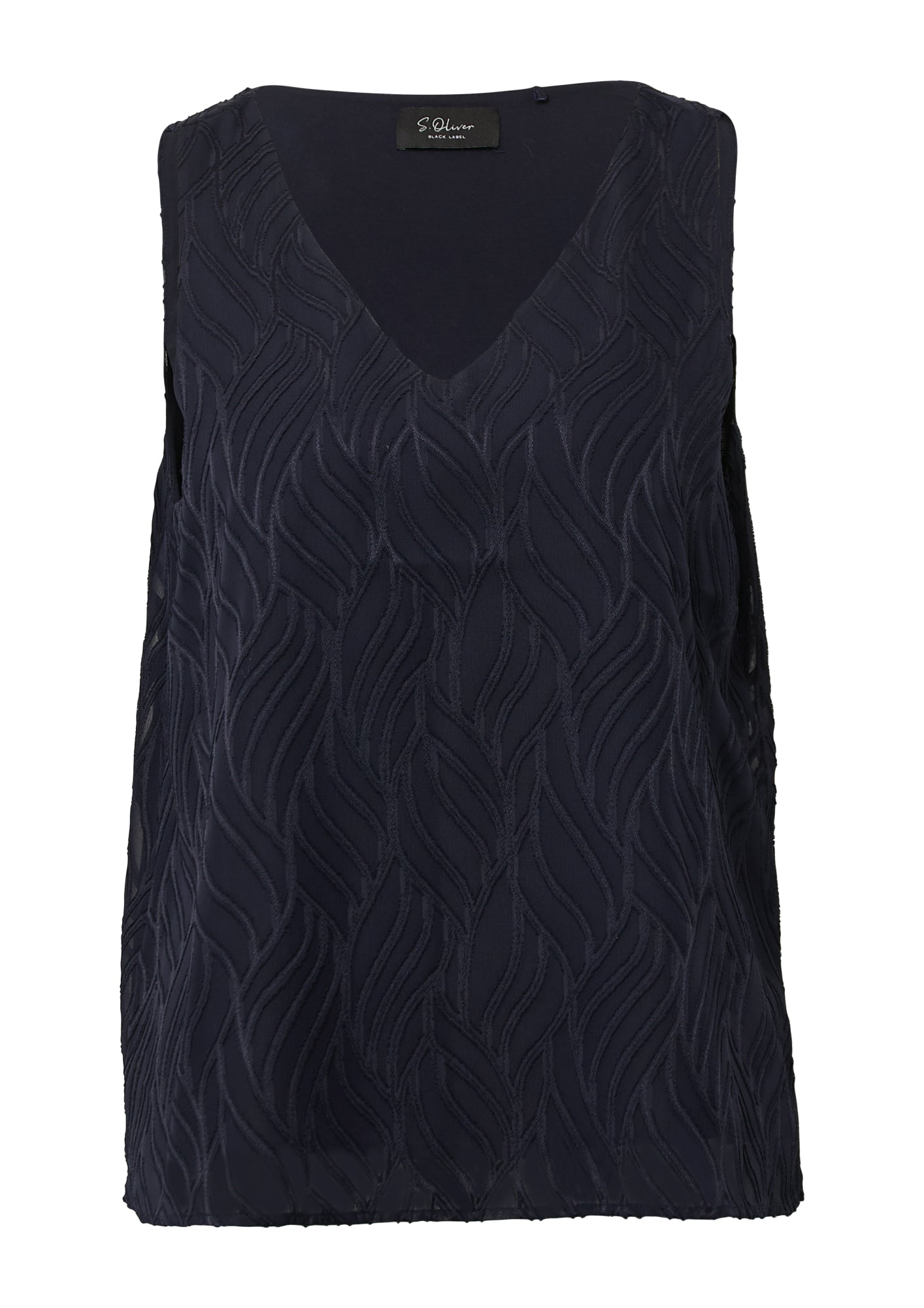 s.Oliver BLACK LABEL Blusen  dunkelblau