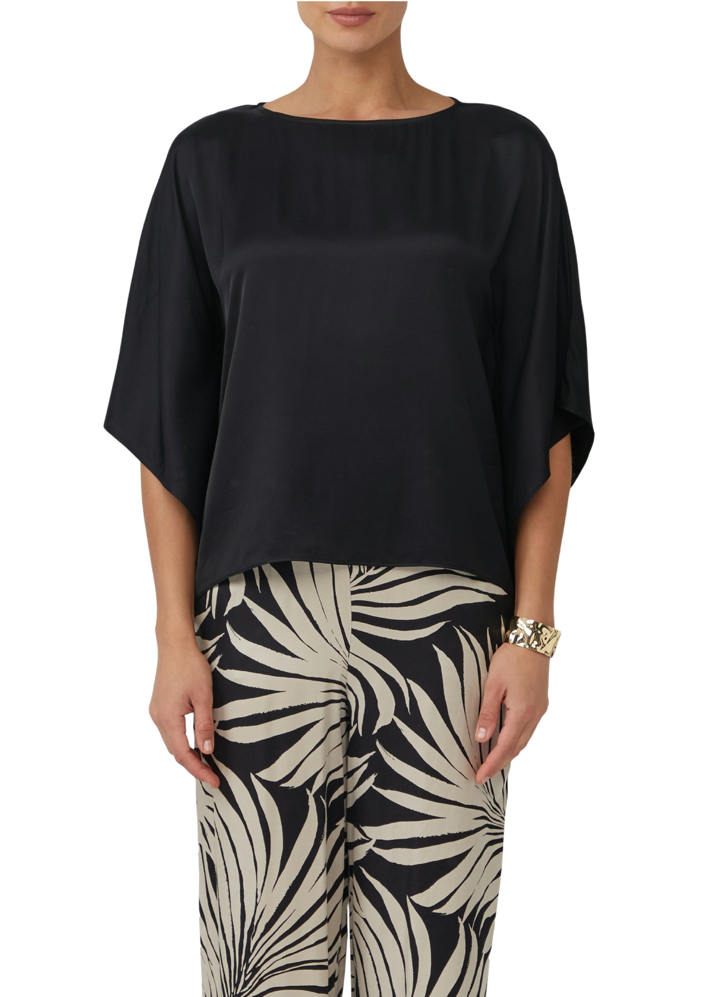 s.Oliver BLACK LABEL Blusen  schwarz