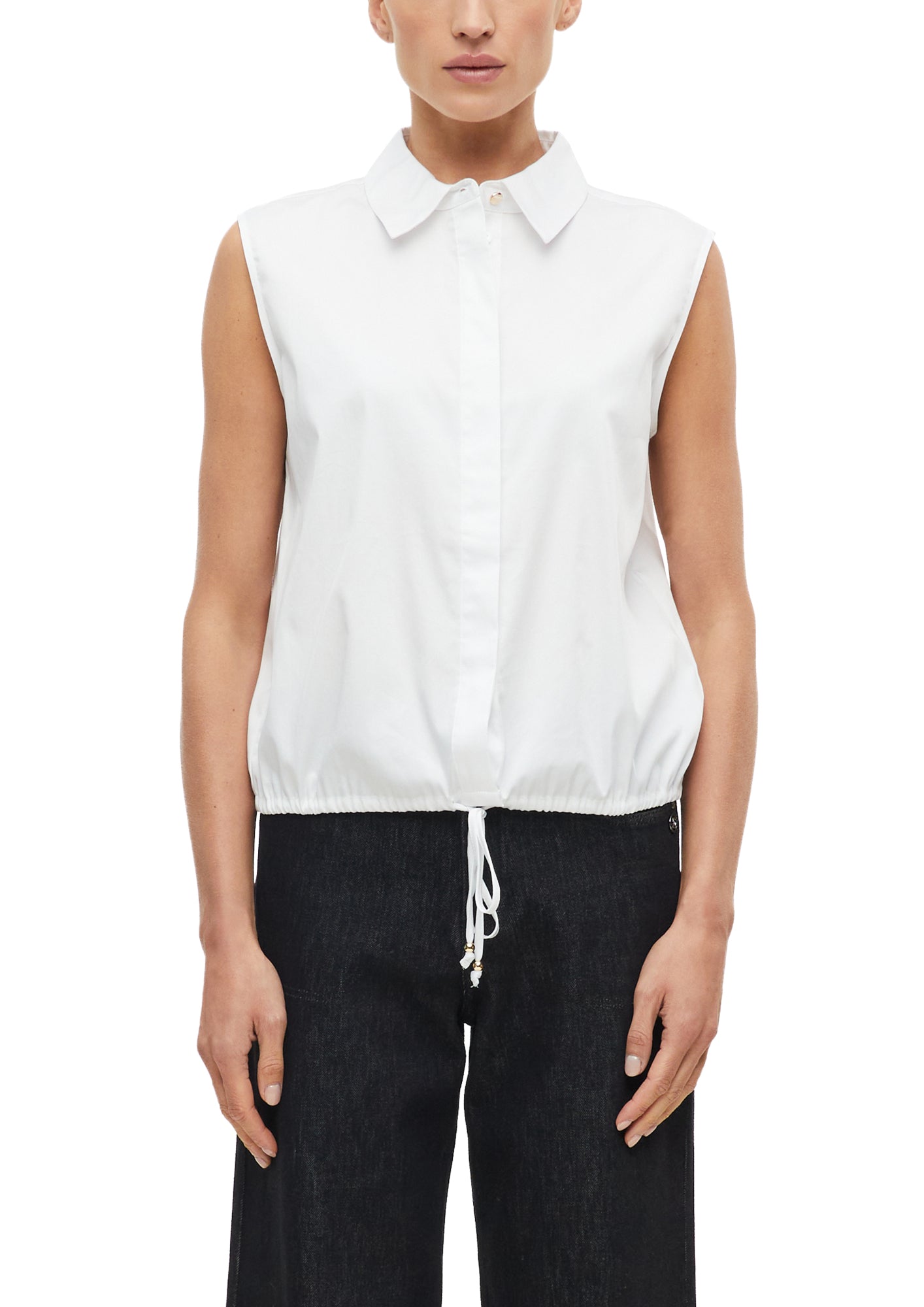 s.Oliver BLACK LABEL Blusen  weiß