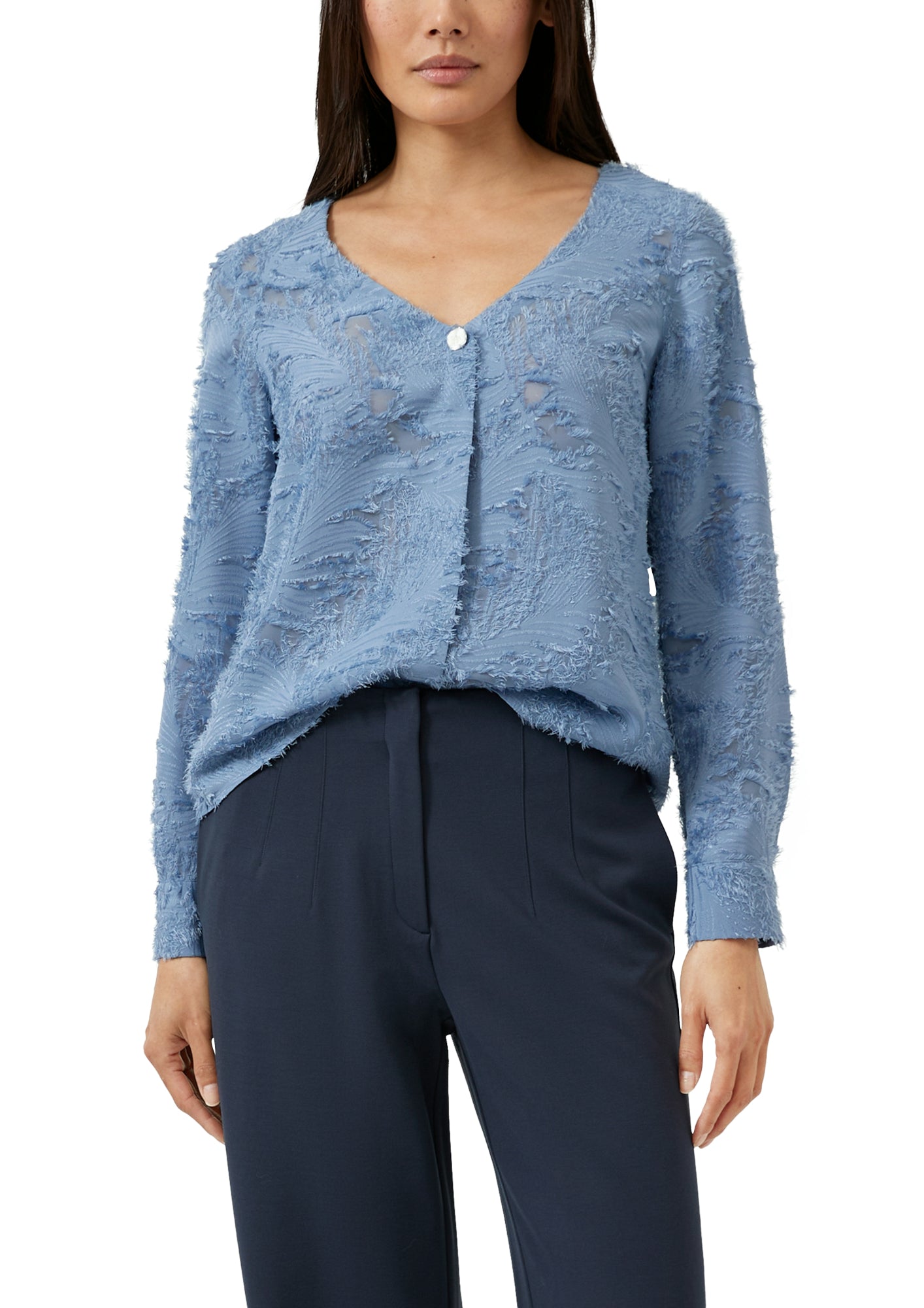 s.Oliver BLACK LABEL Blusen  blau