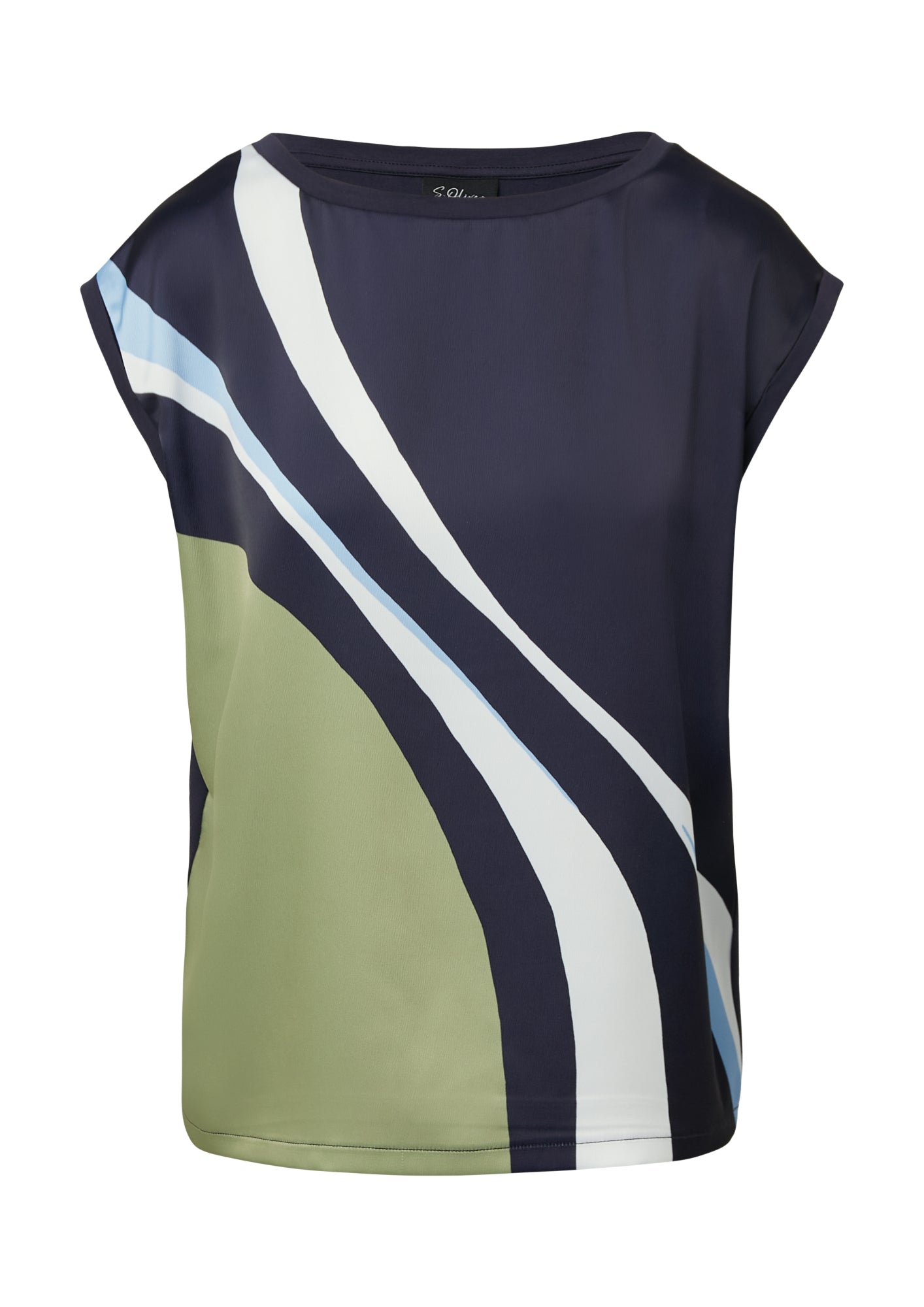 s.Oliver BLACK LABEL T-Shirts  dunkelblau