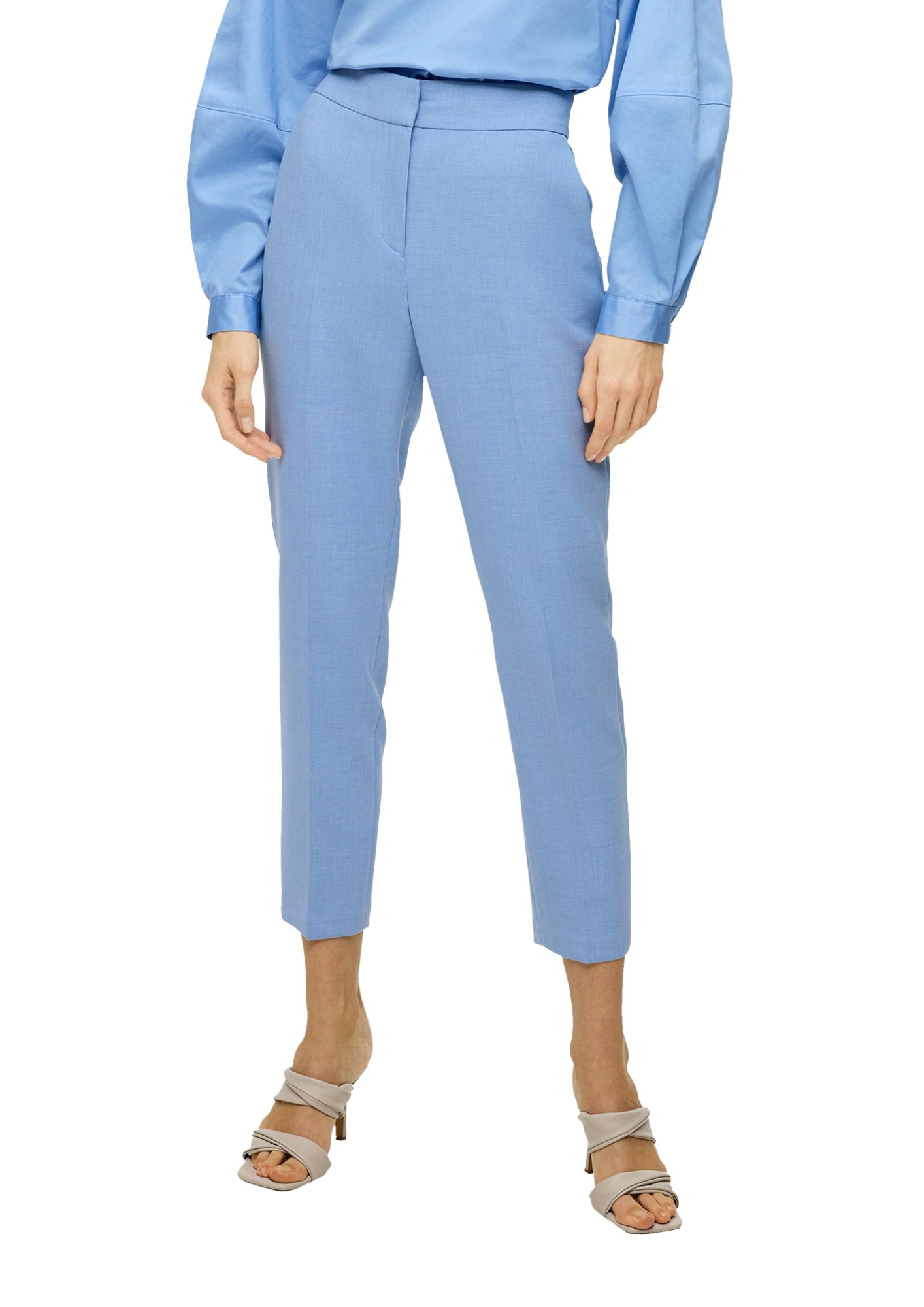 s.Oliver BLACK LABEL Businesshosen  blau