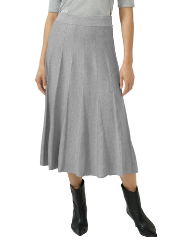 Feinstrickrock in Midi-Länge