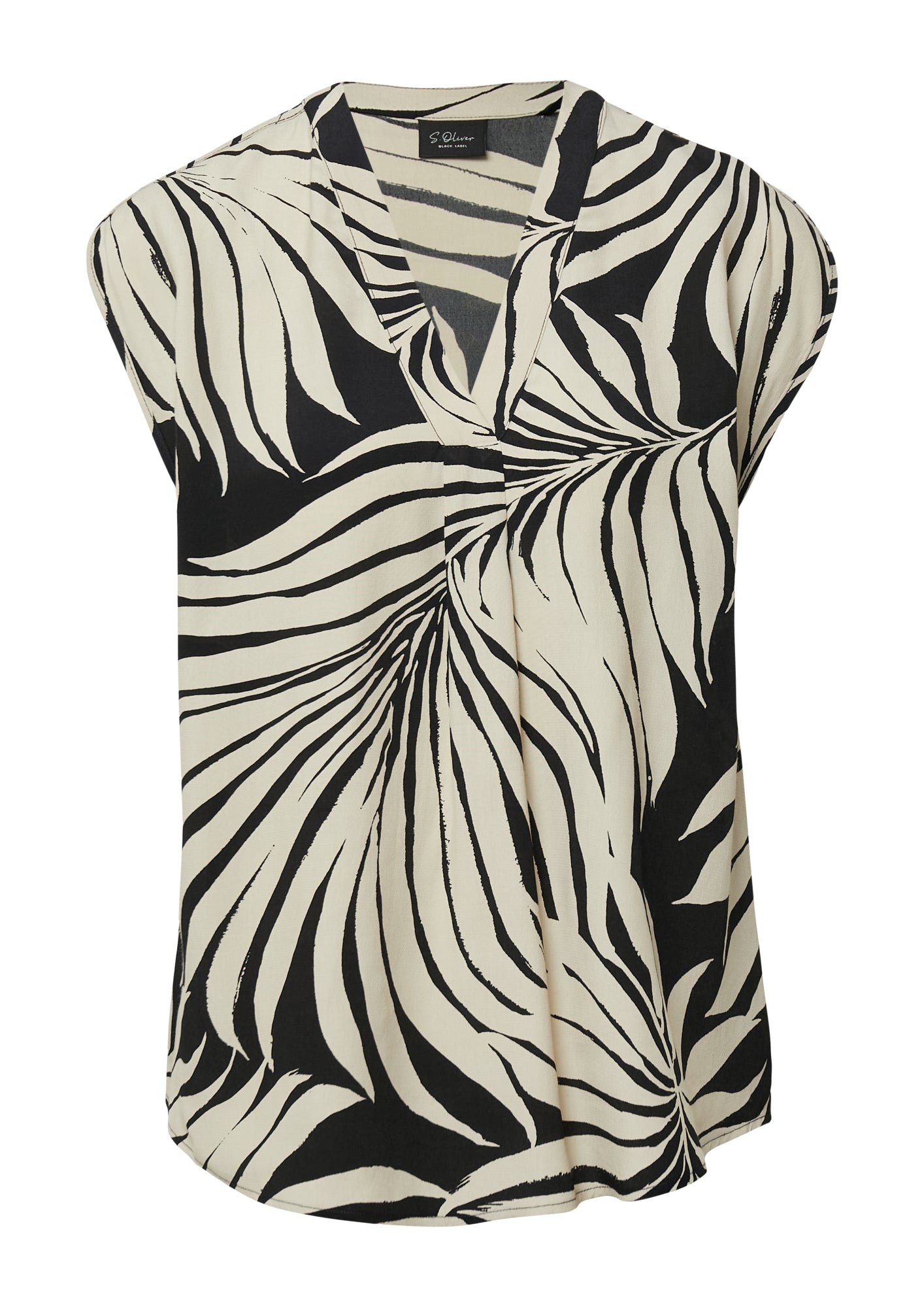 s.Oliver BLACK LABEL Blusen  schwarz