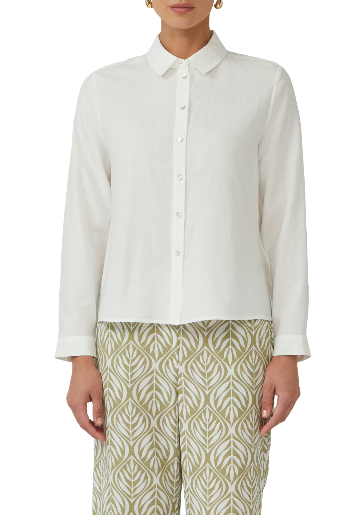 s.Oliver BLACK LABEL Blusen  creme