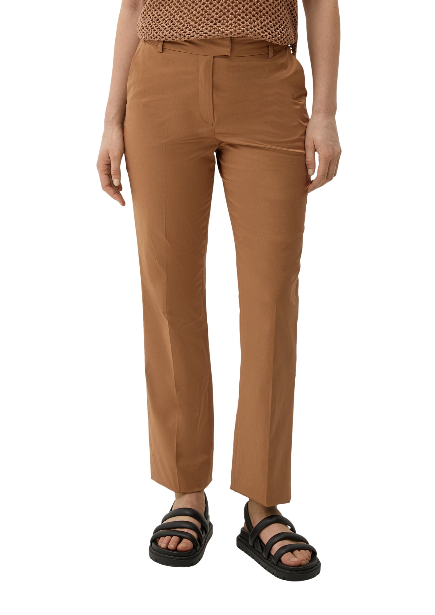 s.Oliver BLACK LABEL Businesshosen  braun