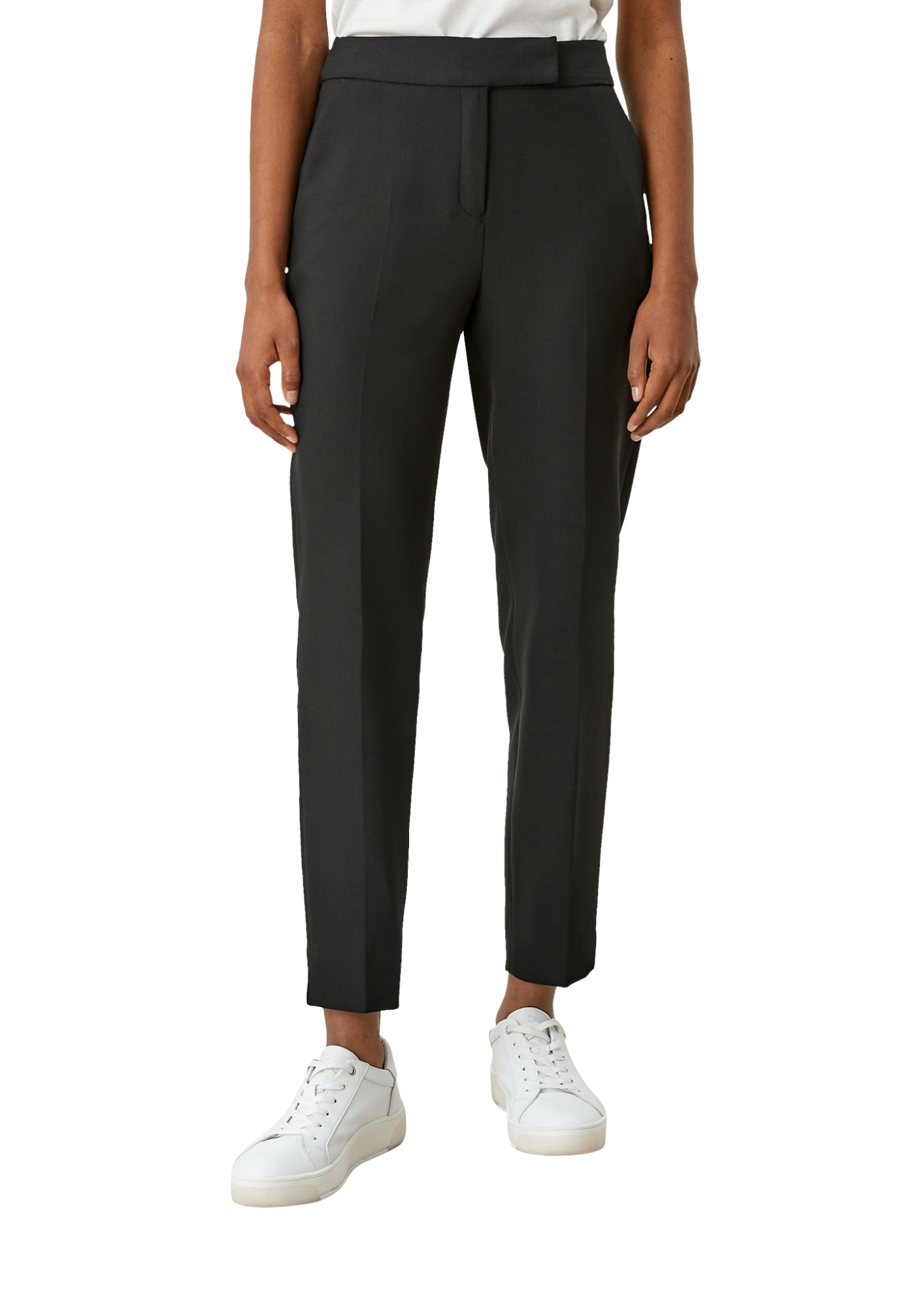 s.Oliver BLACK LABEL Businesshosen  schwarz