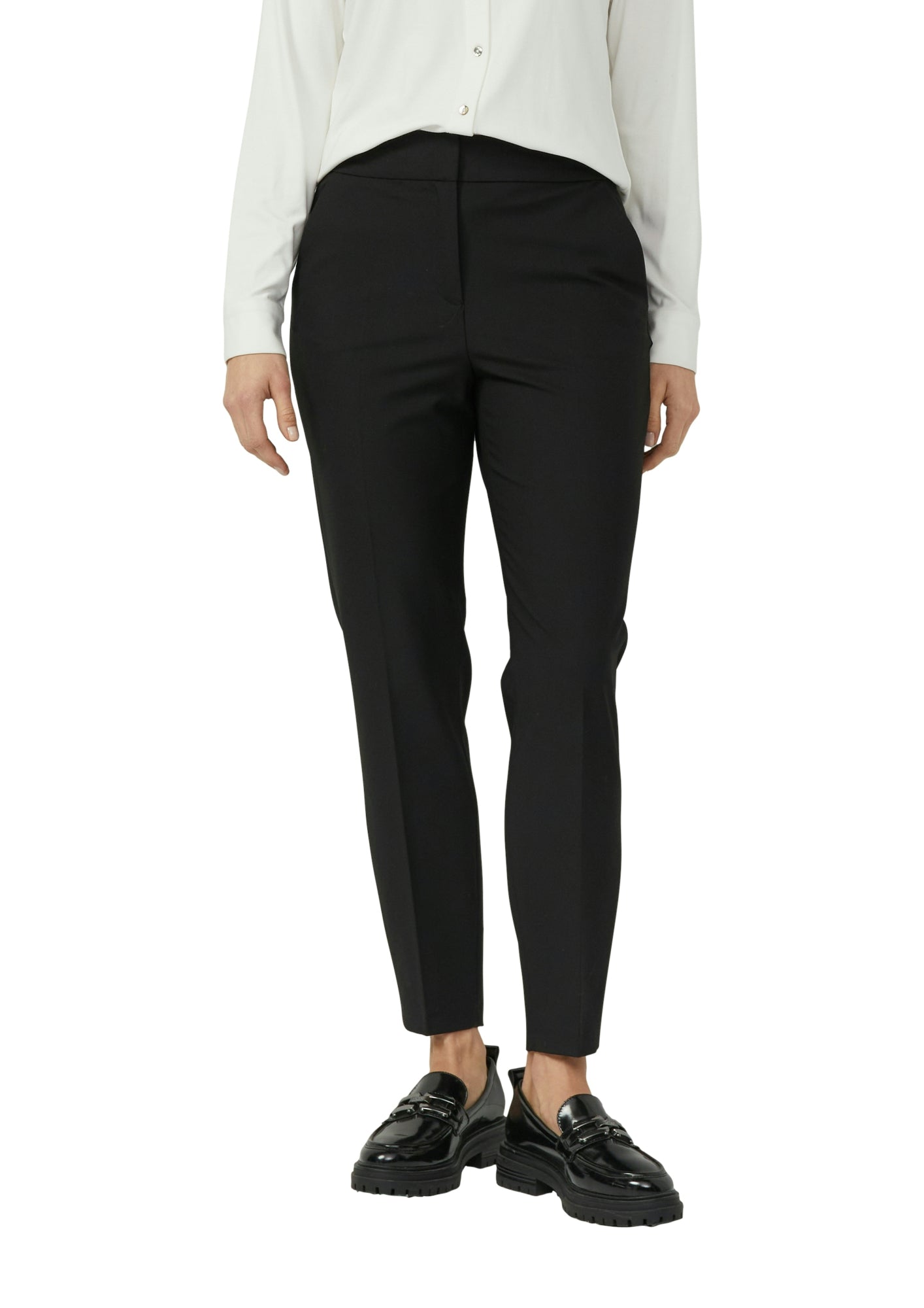 s.Oliver BLACK LABEL Businesshosen  schwarz