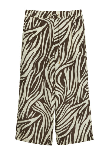 Culotte mit weitem Bein