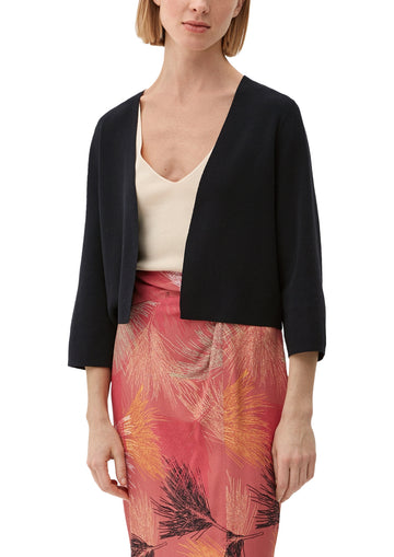 Jacke aus Feinstrick