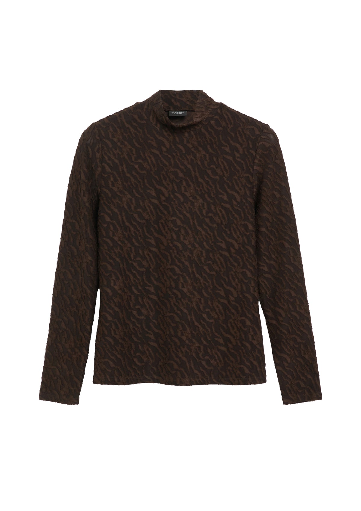 s.Oliver BLACK LABEL Langarmshirts  braun