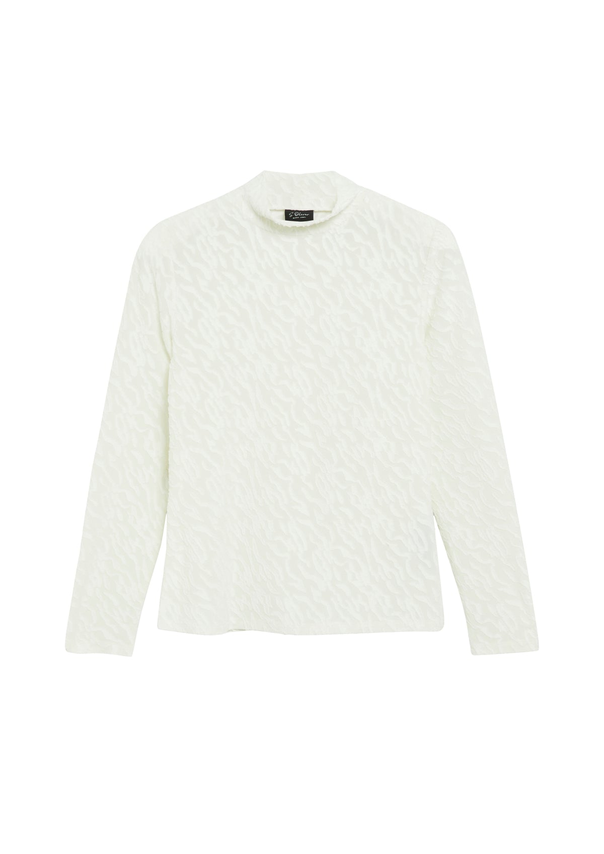 s.Oliver BLACK LABEL Langarmshirts  weiß