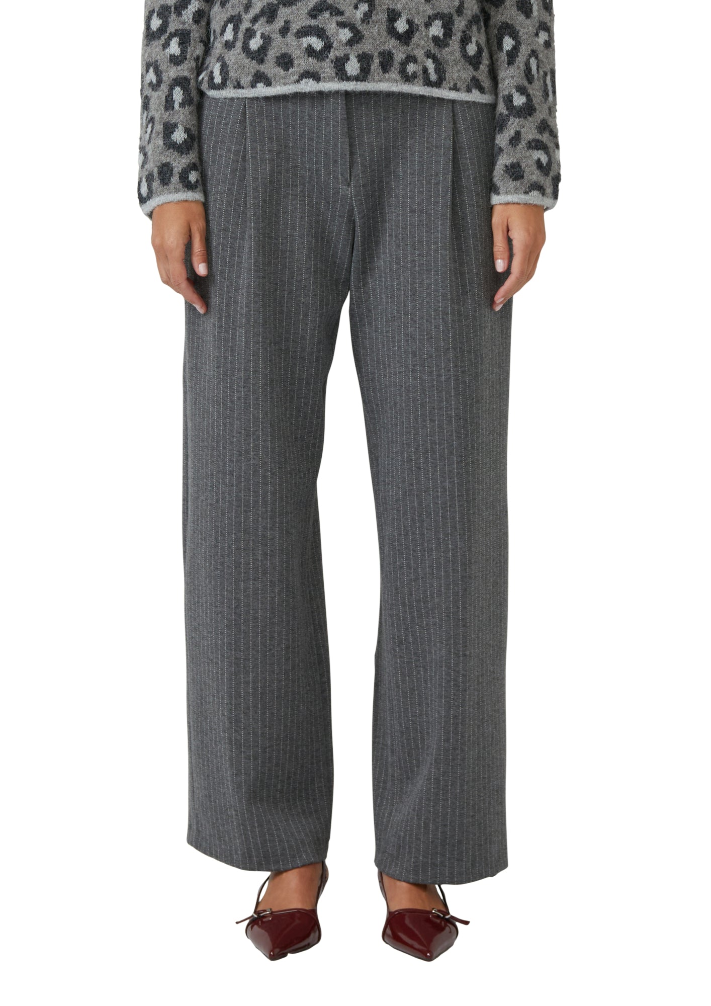 s.Oliver BLACK LABEL Hosen  grau