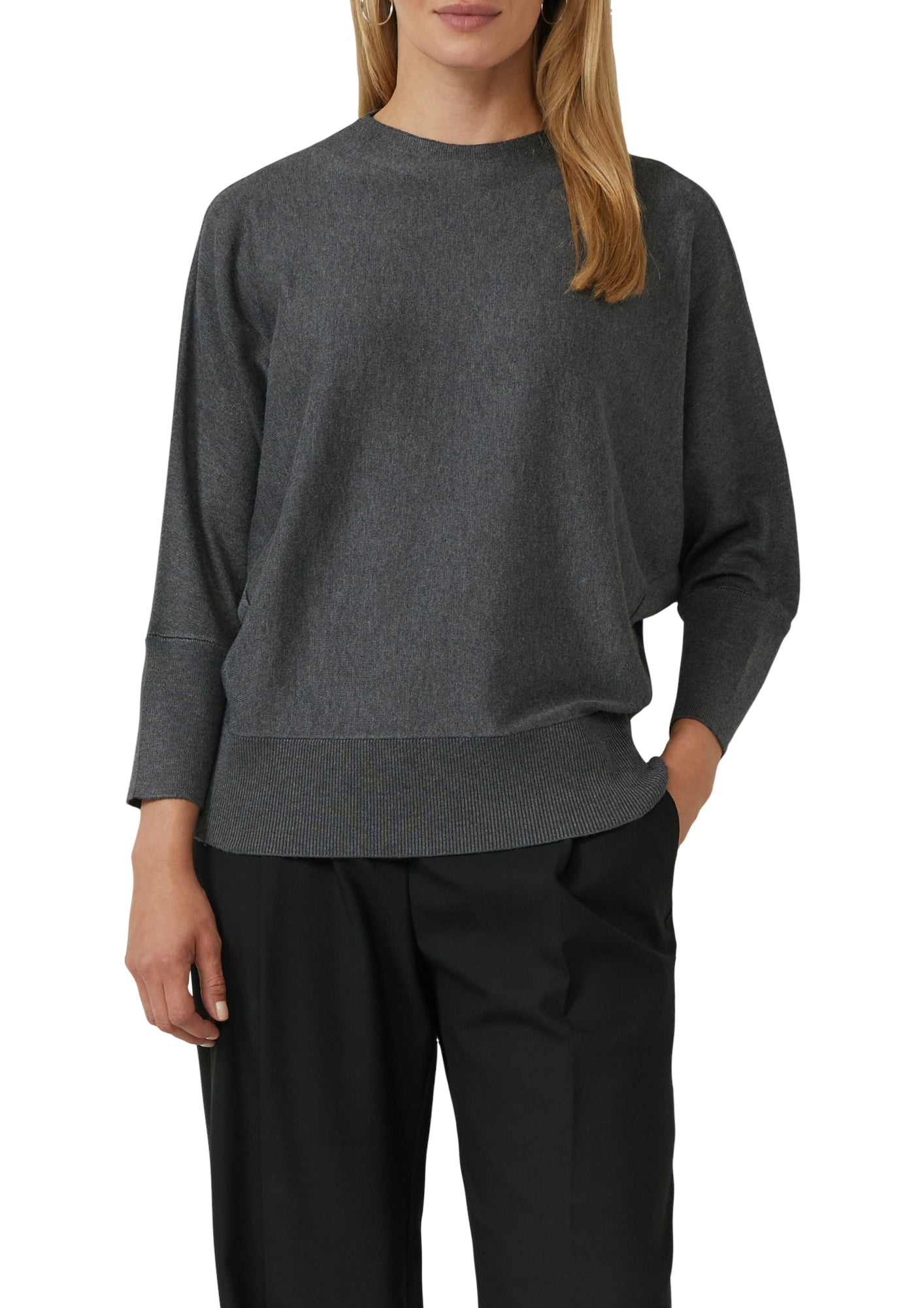 s.Oliver BLACK LABEL Pullover  grau