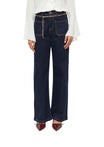 s.Oliver BLACK LABEL Relaxed, Weit  dunkelblau