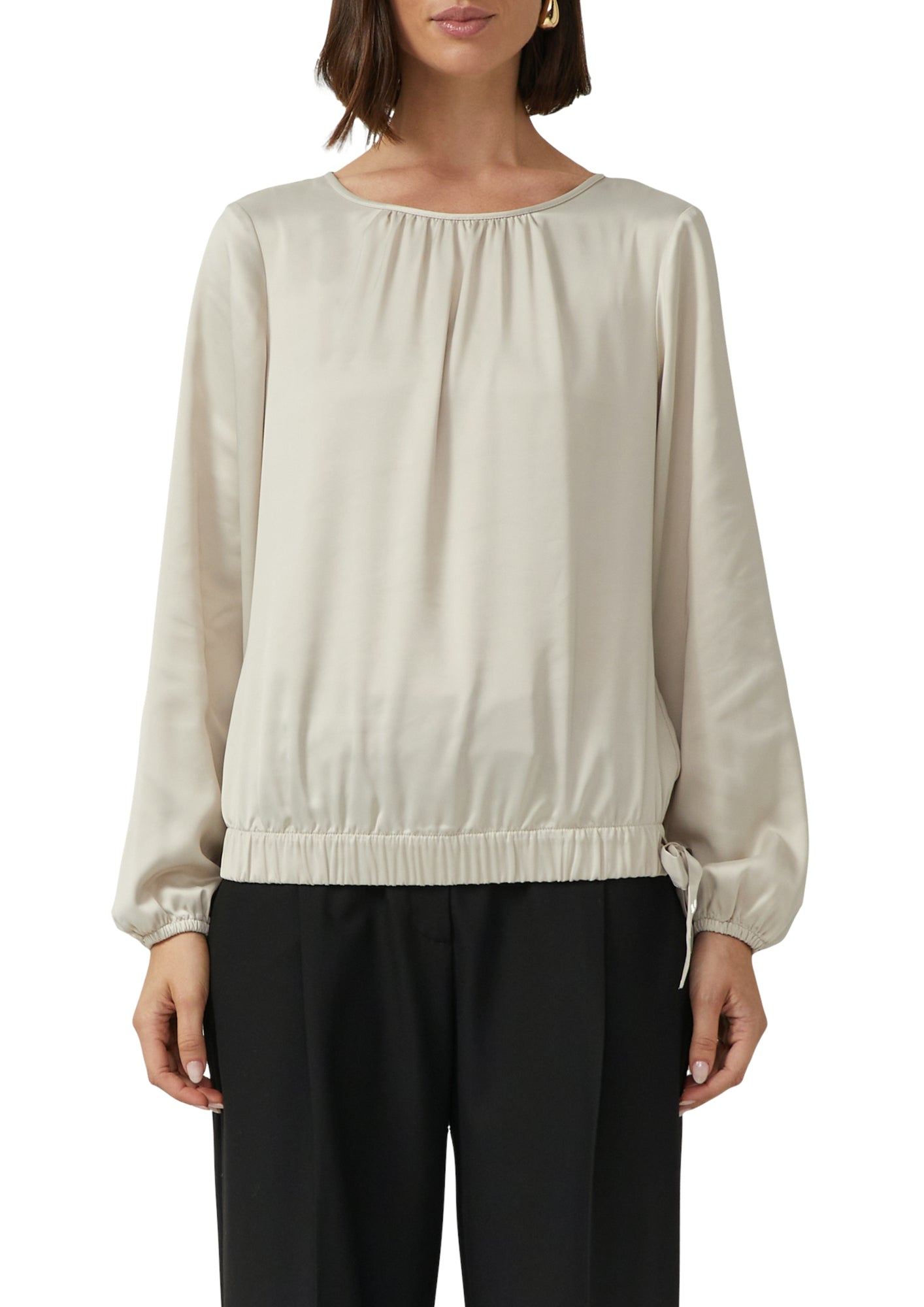 s.Oliver BLACK LABEL Blusen  beige