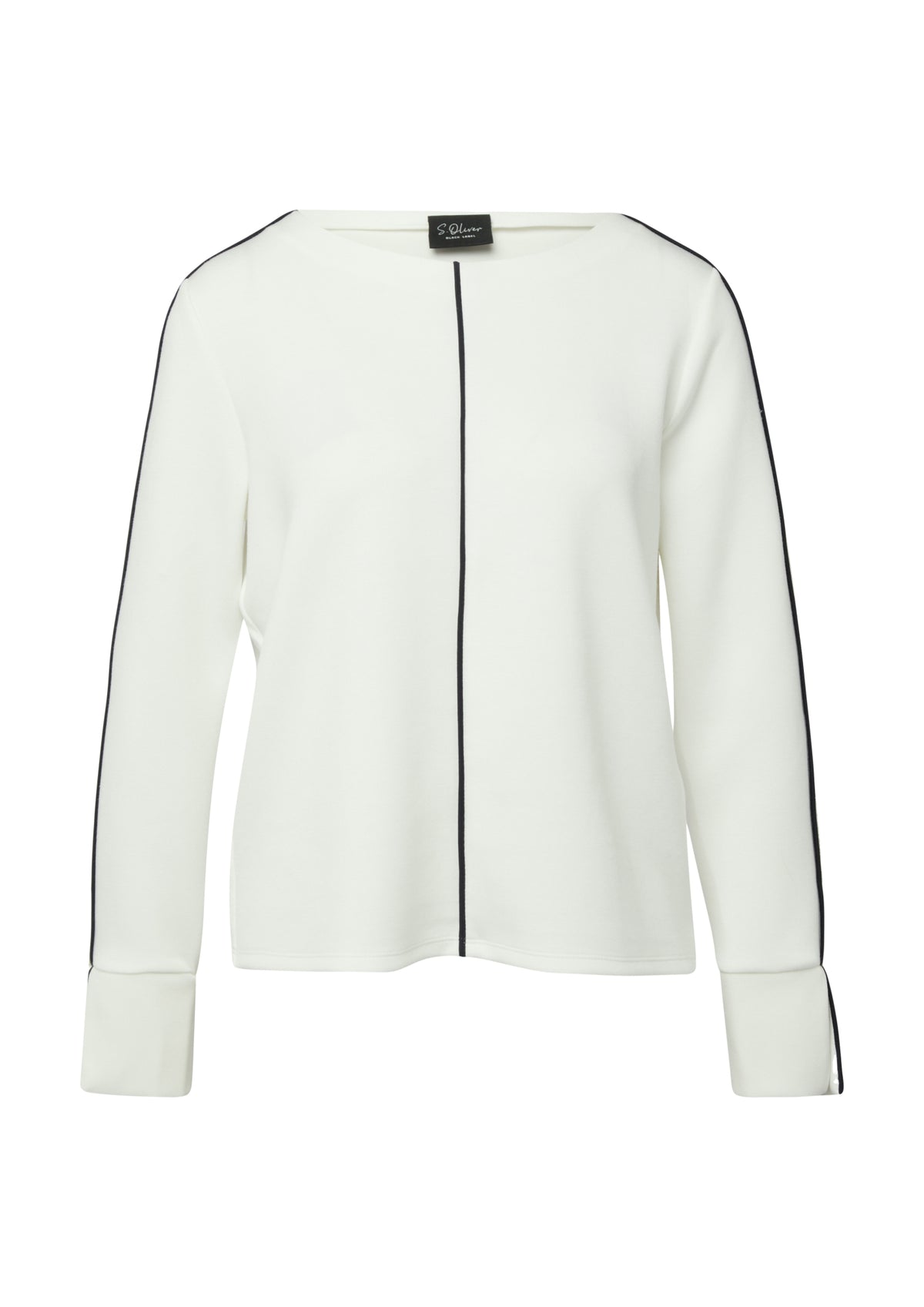 s.Oliver BLACK LABEL Sweatjacken  creme
