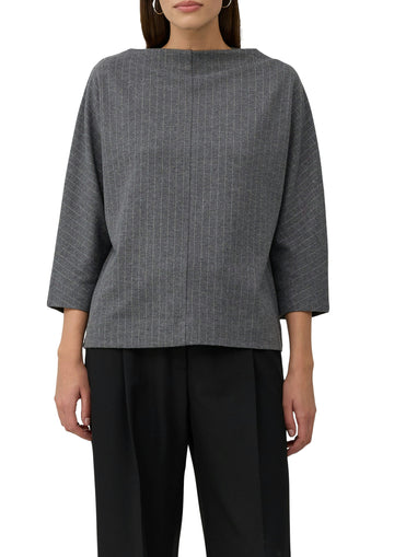 Shirt mit Nadelstreifen