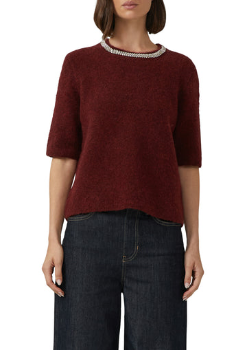 Softer Kurzarm-Pullover